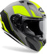 CASCO AIROH HELMET VALOR WINGS YELLOW MA